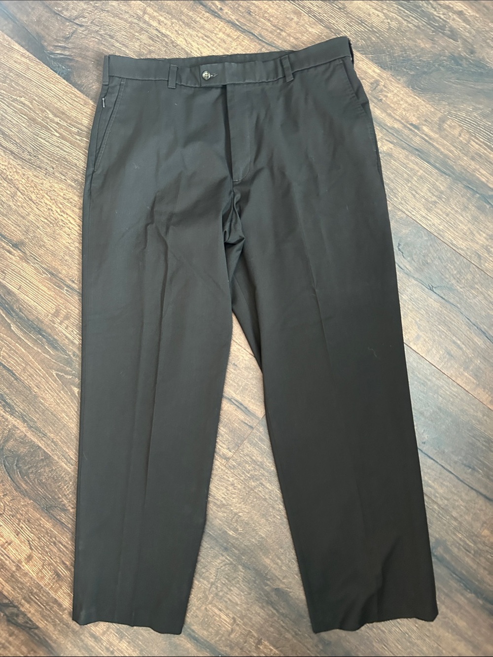 Dockers Men's Dark Brown Dress Slacks